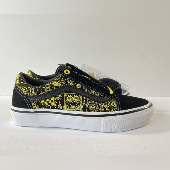 Vans x SpongeBob Old Skool Pro Mike Gigliotti Sneakers - Picture 2 of 9